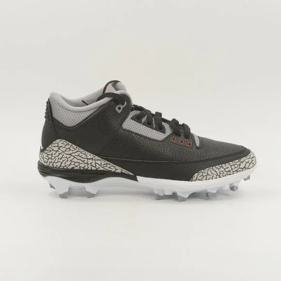 Jordan | Shoes | Air Jordan 3 Mid Td Black Cement Fz86260  display picture 3